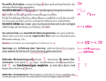 korrekturzeichen